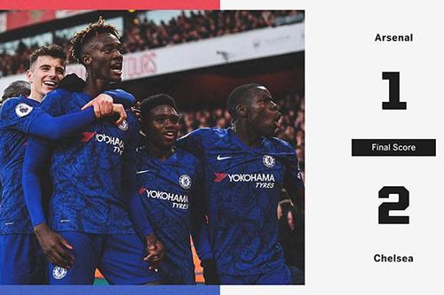 Arsenal 1-2 Chelsea: Thầy trò HLV Frank Lampard ngược dòng ngoạn mục