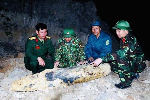 Di dời thành công quả bom nặng gần 230kg