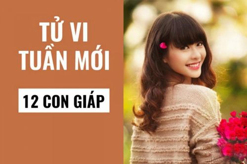 Tử vi tuần mới từ 30/12 đến 5/1 năm 2019 của 12 con giáp