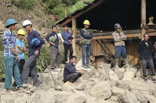 Hà Giang: Bức tường đổ sập khiến 7 người thương vong