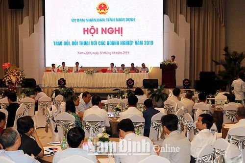 Nam Định: Chú trọng đối thoại, tháo gỡ khó khăn cho doanh nghiệp