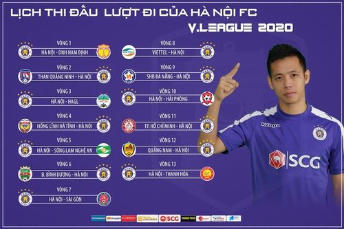 Lịch thi đấu khó khăn cho Hà Nội FC - nhà đương kim vô địch V.League