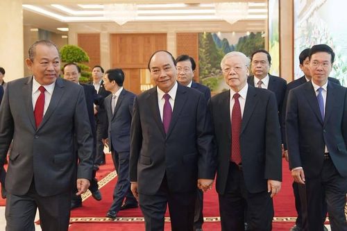 Tổng bí thư, Chủ tịch nước dự hội nghị trực tuyến Chính phủ với các địa phương
