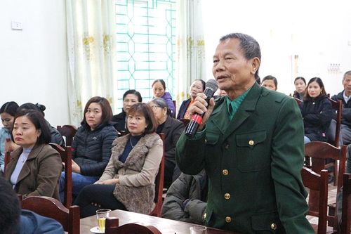 Đại biểu HĐND tỉnh tiếp xúc cử tri