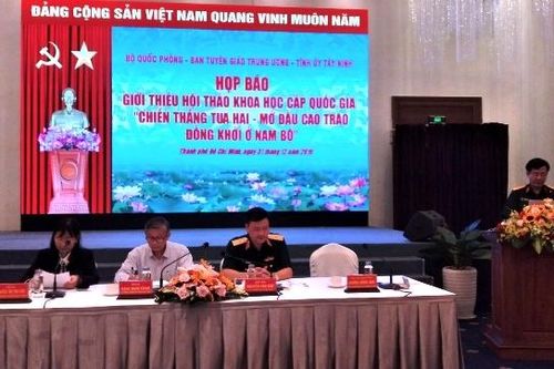 Hội thảo khoa học quốc gia về Chiến thắng Tua Hai