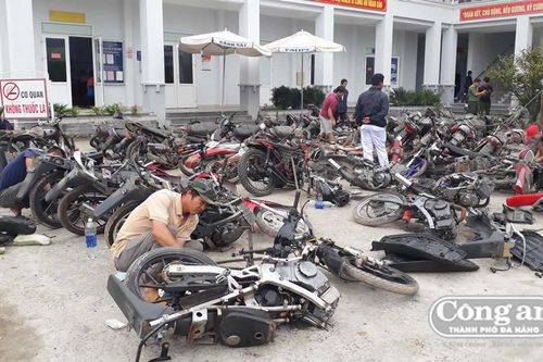 Tiêu hủy tang vật vi phạm