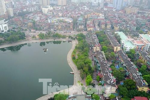 Vừa 'đòi ' được khu đất vàng, dân lại lo DN lấp hồ Thành Công xây chung cư