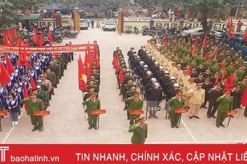 Hương Khê mở đợt cao điểm tấn công tội phạm dịp Tết Canh Tý