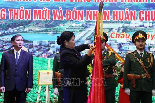 Thành phố Lai Châu đạt chuẩn nông thôn mới