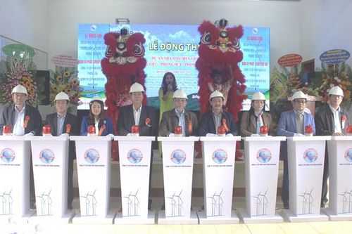 Động thổ xây dựng nhà máy Điện gió Phong Liệu- Phong Huy- Phong Nguyên