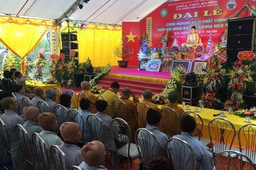 Thái Bình : Khánh thành chùa Viên Quang sau 7 năm xây dựng