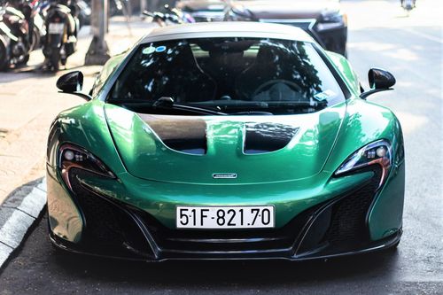McLaren 650S Spider của chồng Diệp Lâm Anh đổi màu độc