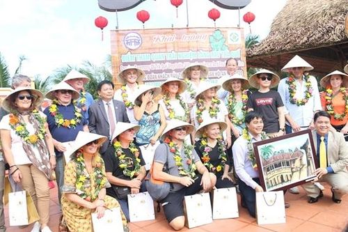 Quảng Nam: Đón đoàn khách quốc tế đầu tiên 'xông đất' phố cổ Hội An