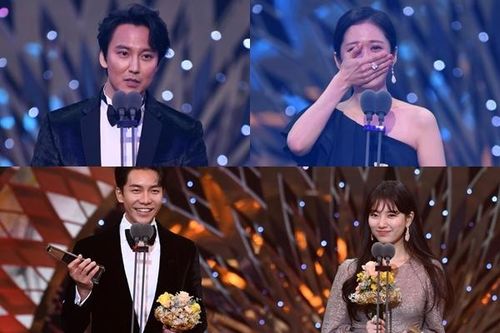 Jang Nara bật khóc, Lee Seung Gi - Suzy là cặp đôi đẹp nhất