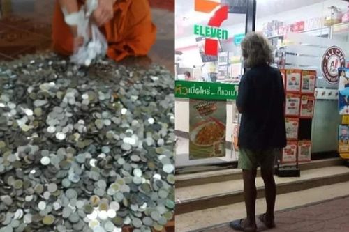 Ông lão ăn xin công đức gần 60 triệu đồng cho nhà chùa trước khi chết lay động dân mạng