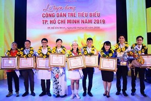 Tuyên dương công dân trẻ tiêu biểu TP Hồ Chí Minh năm 2019