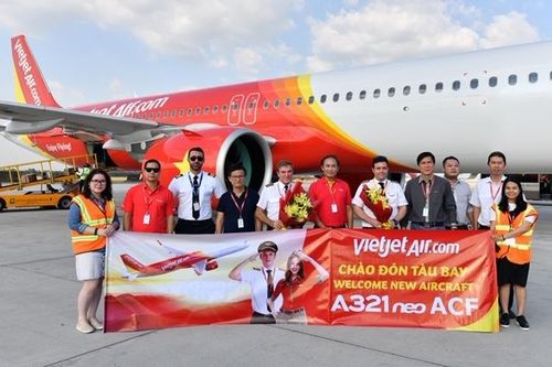 Vietjet nhận thêm tàu bay mới phục vụ khách dịp Tết Canh Tý
