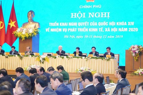 Chính phủ xác định phương châm hành động trong năm mới 2020