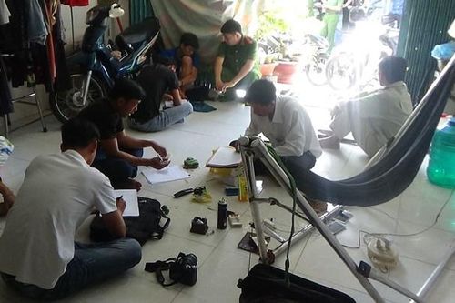 Bắt quả tang đối tượng nghiện tàng trữ ma túy để sử dụng