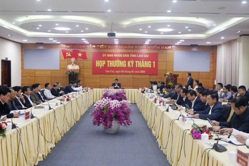 UBND tỉnh họp phiên thường kỳ tháng 1/2020