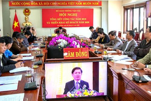 Hội nghị trực tuyến tổng kết công tác ngành giao thông