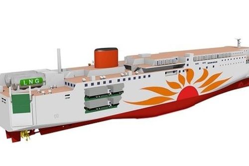 Nhật Bản đặt đóng tàu sử dụng nhiên liệu LNG đầu tiên
