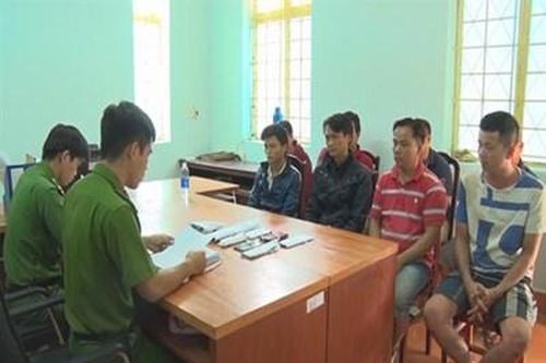 Phá tụ điểm đá gà quy mô lớn trong vườn chôm chôm