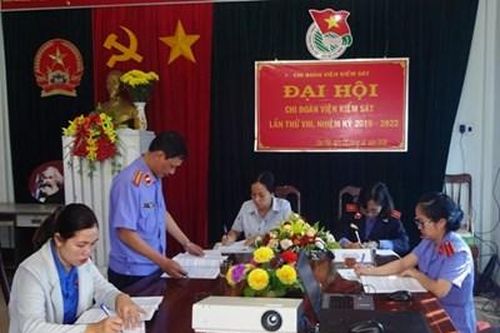 Chi đoàn VKSND huyện Chư Păh tổ chức Đại hội