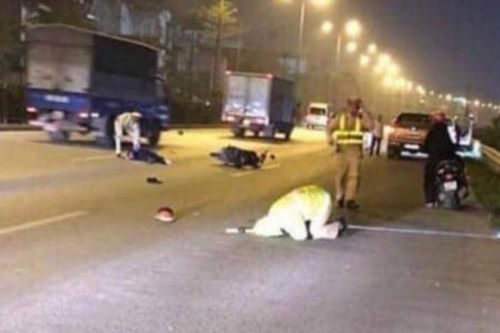 Nam thanh niên phóng xe máy 'như bay' tông thượng úy CSGT ngã gục trên đường