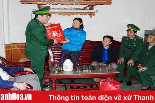 BĐBP Thanh Hóa trao tặng gần 900 phần quà cho nhân dân vùng biên giới