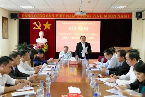 Trường Chính trị tỉnh được bầu làm Trưởng Khối thi đua các cơ quan Tỉnh ủy năm 2020