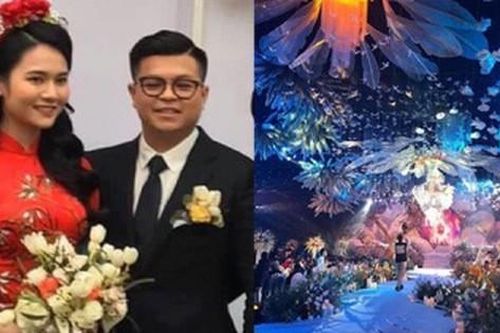 Lộ diện 2 nhân vật chính của siêu đám cưới Quảng Ninh, nhân viên nhà hàng tiết lộ chi phí tổ chức đám cưới lên đến 54 tỷ