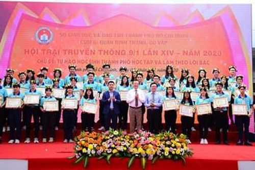 Hơn 12.000 học sinh tham gia Hội trại truyền thống 9-1