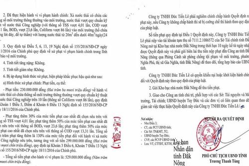 Phạt nặng trang trại lợn xả thải trực tiếp ra môi trường