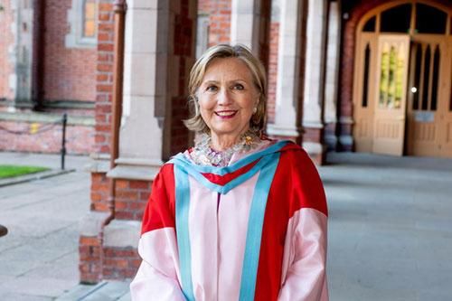 Cựu Ngoại trưởng Mỹ Hillary Clinton làm hiệu trưởng trường đại học