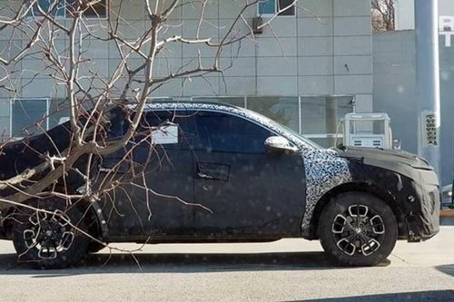 Bắt gặp bán tải Hyundai Santa Cruz đang chạy thử tại Hàn Quốc