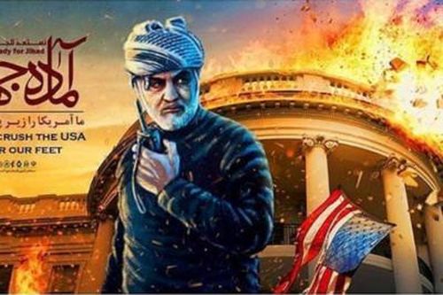 Đại chiến ảnh chế 'ăn miếng trả miếng' giữa tư lệnh Iran và TT Trump