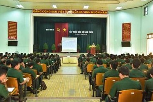 Quân khu 9: 347 đồng chí tham gia tập huấn cán bộ năm 2020