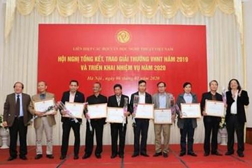 Trao giải thưởng văn học nghệ thuật 2019