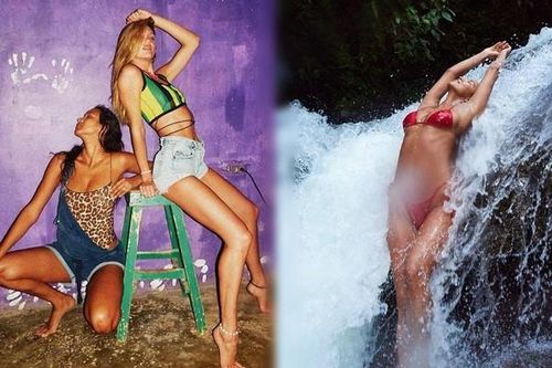 Dàn mỹ nhân nội y siêu quyến rũ rủ nhau đi nghỉ ở Jamaica
