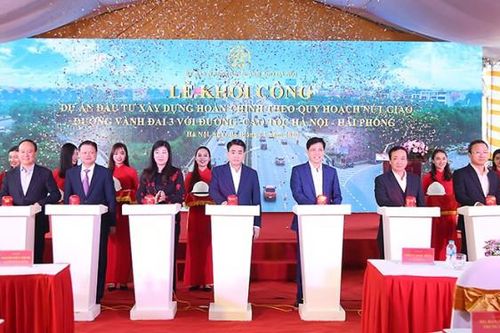 Đầu tư hơn 402 tỷ làm đường nối Vành đai 3 với cao tốc Hà Nội- Hải Phòng