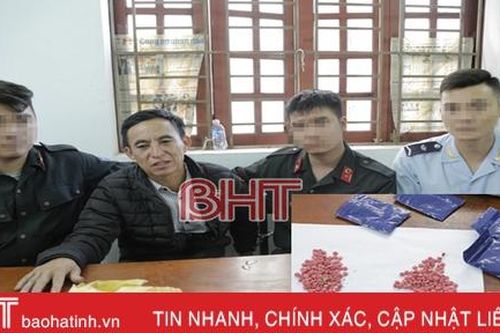 Mang 6.000 viên hồng phiến từ Nghệ An sang Hà Tĩnh tiêu thụ thì bị bắt