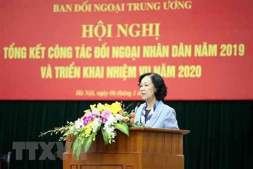 Tiếp tục mở rộng và nâng cao chất lượng hoạt động đối ngoại nhân dân