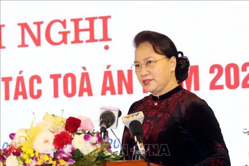 Chủ tịch Quốc hội dự Hội nghị triển khai công tác ngành Tòa án năm 2020