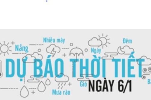 Dự báo thời tiết ngày 6/1: Ngày đông chở ngọn gió nồm ra khơi