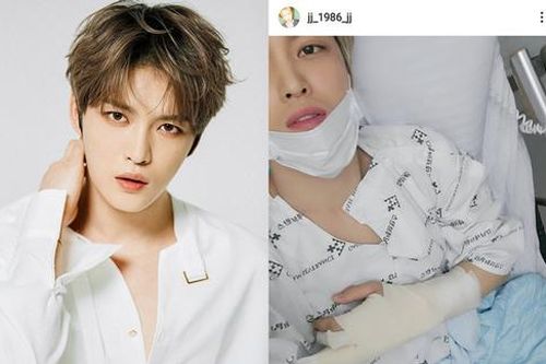 Lâu lắm mới lộ diện, 'vị thần phương Đông' Jaejoong (JYJ) khiến dân tình tá hỏa vì nhập viện với cánh tay bó bột