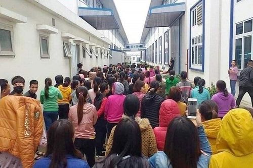 Công ty thưởng Tết quá thấp, hơn 1.000 công nhân nghỉ việc tập thể