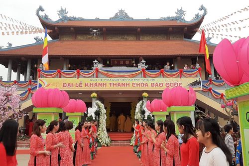 Hưng Yên : Khánh thành chùa Báo Quốc