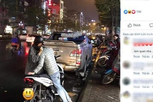 Cô vợ quốc dân của năm: Chồng đi nhậu say, ới 1 tiếng 10 phút có mặt lại còn trang bị đủ khăn áo cho ông xã