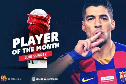 Luis Suarez hay nhất La Liga tháng 12/2019